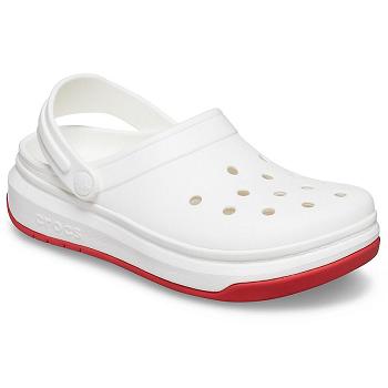 Crocs Crocband Full Force Clog Biele - Damske Dreváky